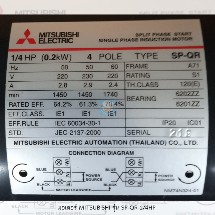 MITSUBISHI รุ่น SP-QR Series